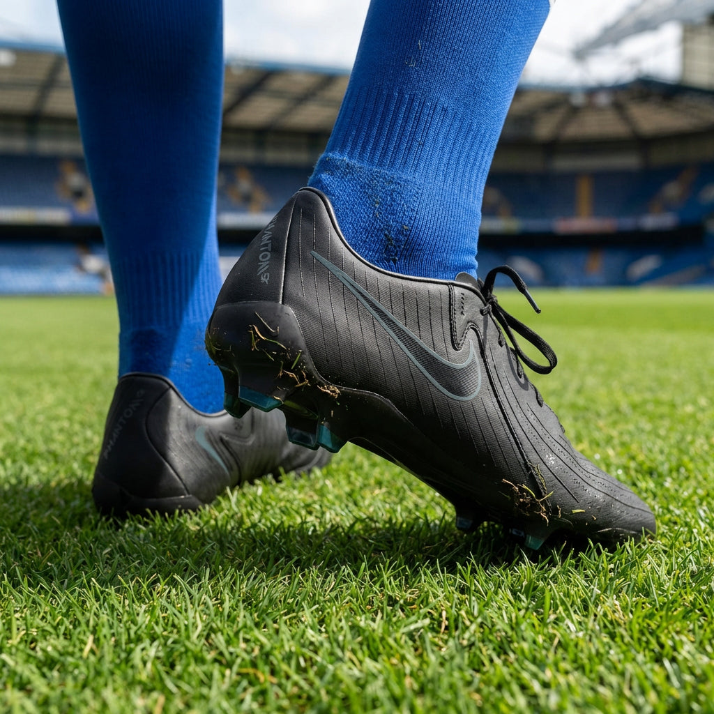 Nike Phantom GX 2 Academy Firm Ground Cleats Black/Deep Jungle