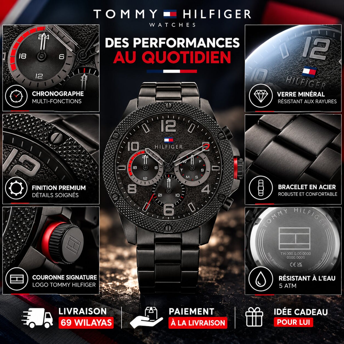 MONTRE TOMMY HILFIGER
