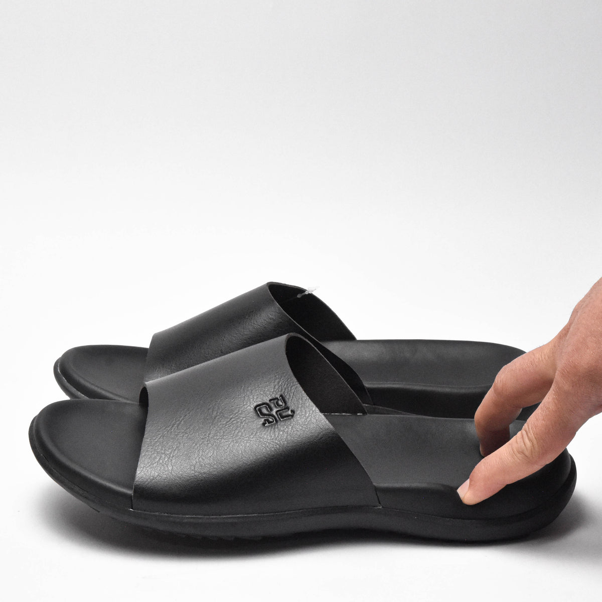 PUCA MEN SPORT SLIPPERS CRATER BLACK