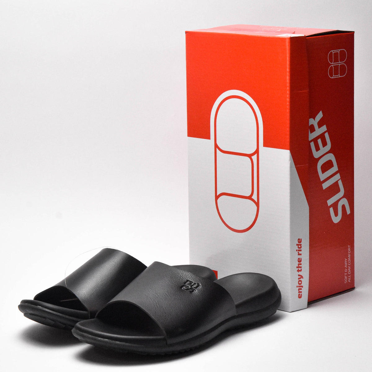 PUCA MEN SPORT SLIPPERS CRATER BLACK