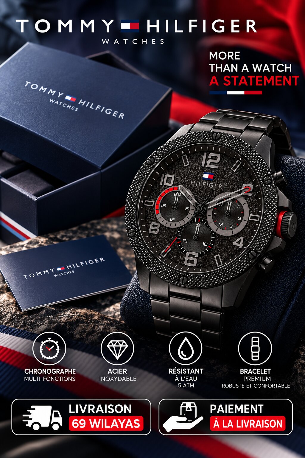 MONTRE TOMMY HILFIGER