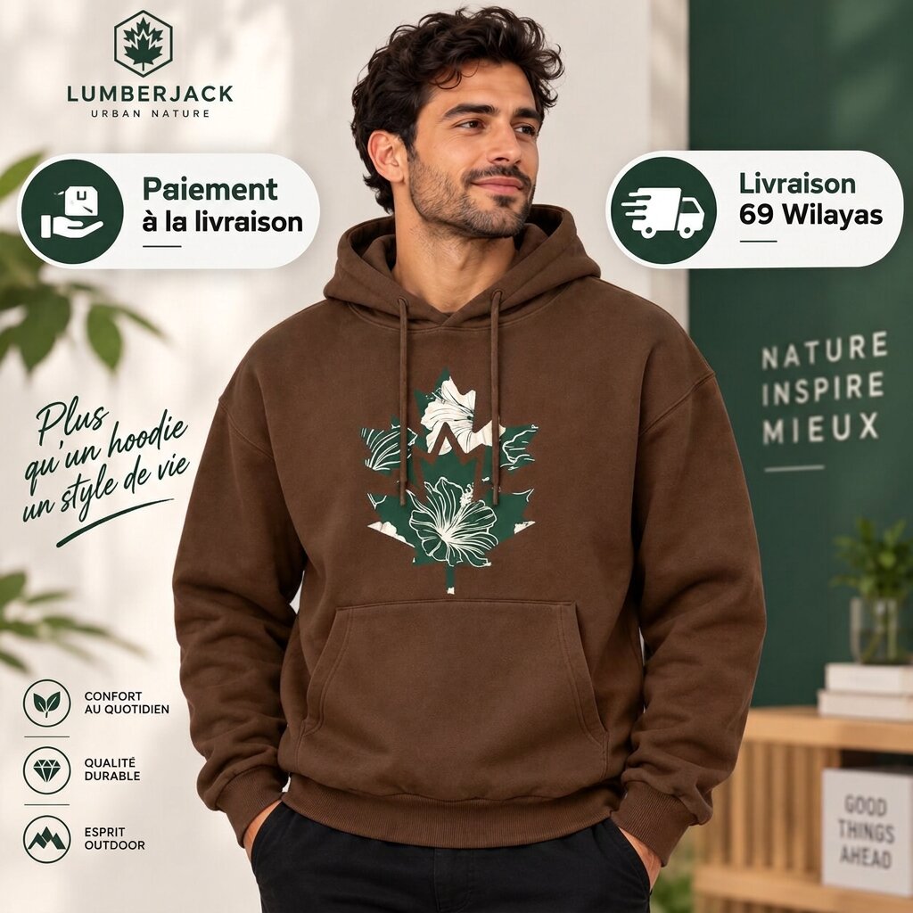 LUMBERJACK HOODIE
