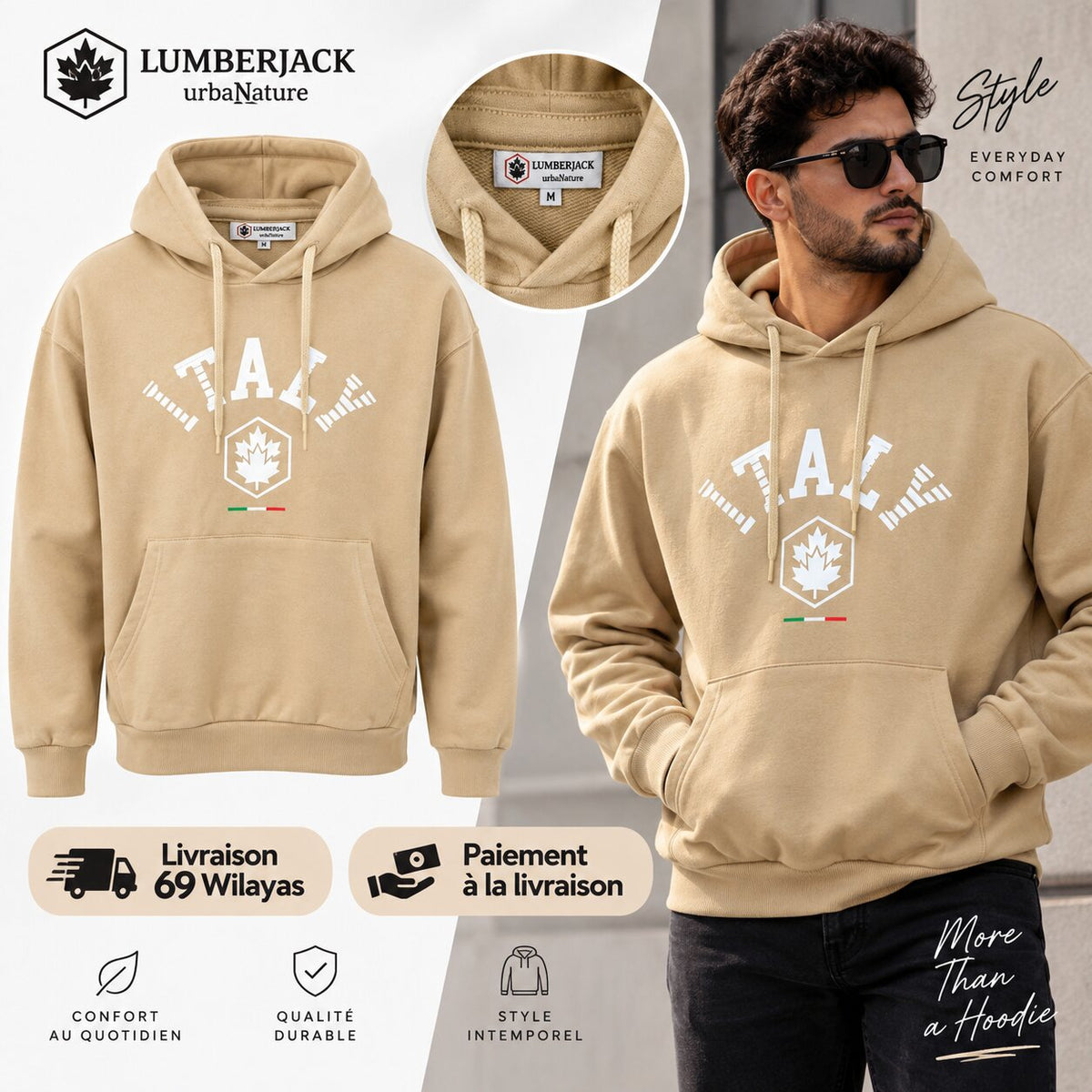LUMBERJACK HOODIE